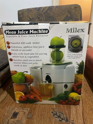 Αποχυμωτής Milex Mean Juice Machine 400W καινούργιος