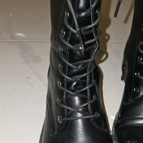 Migato black ankle boots size 39 like new