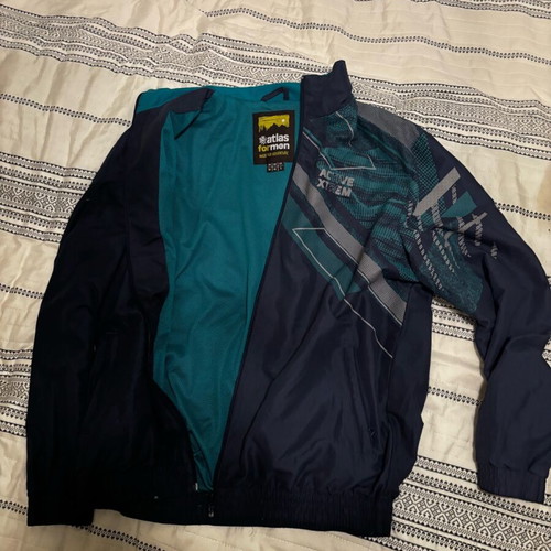 Atlas for Men Active Xtrem jacket like new, blue, size M