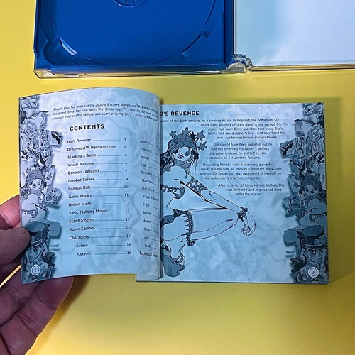 JoJo’s Bizarre Adventure Sega Dreamcast new, fighting game