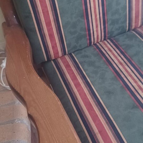 Armchair used with replaced cover in very good condition
