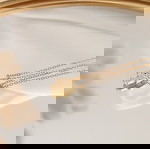  Ατσάλινη αλυσίδα κολιέ 18Κ και διακριτικό κρεμαστό χάμσα Fatima με ζιρκόν