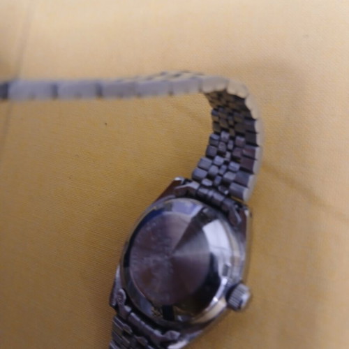 Seiko 5 Automatic wristwatch used, women's silver