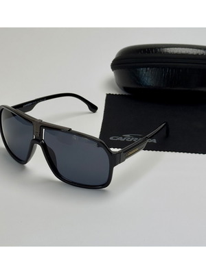 Слънчеви очила Carrera Mask Oversized нови, черни