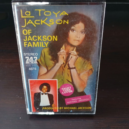 La Toya Jackson Vintage Cassette Of Jackson Family 1980 like new