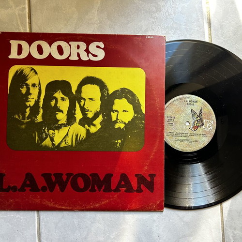 Vinyl records, set of 8, various music genres