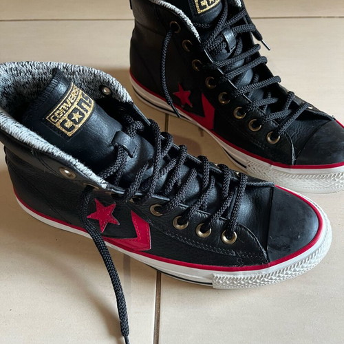 Converse boots like new, black, size 40, genuine leather
