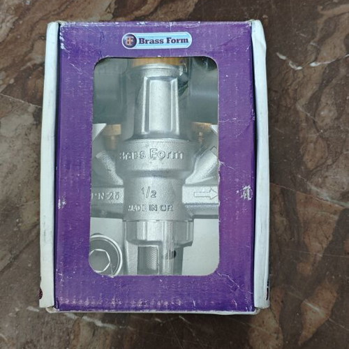 Water pressure reducer brass form, new