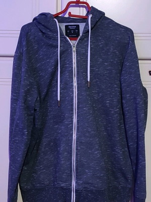 Bershka gray-black cardigan used, size L