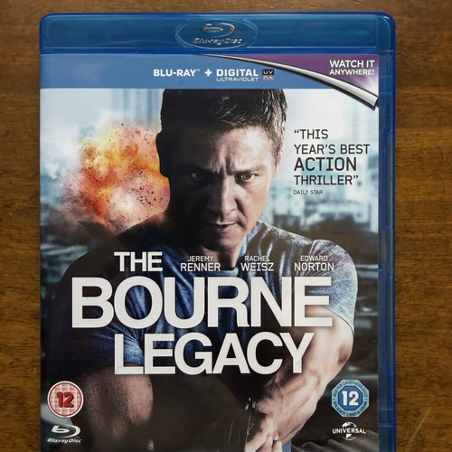 The Bourne Legacy Blu-Ray like new, English subtitles, no Greek