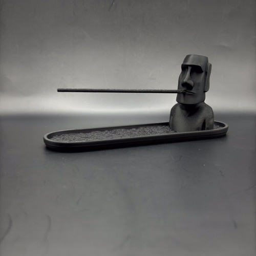 Moai incense stick holder like new