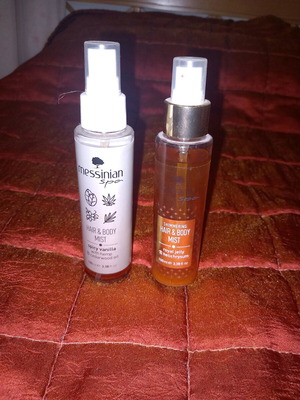 Messinian Spa gift set oil and mist like new
