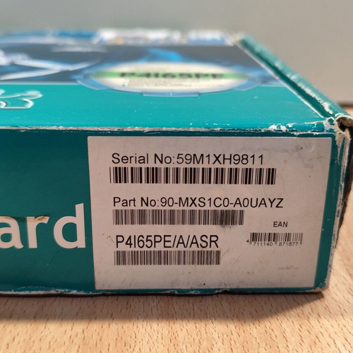 ASRock P4i65PE motherboard like new with box