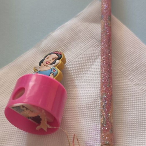 Disney Princess Stamp with Sharpener new