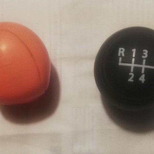 Gear shift knob covers new rubber set