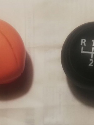 Gear shift knob covers new rubber set