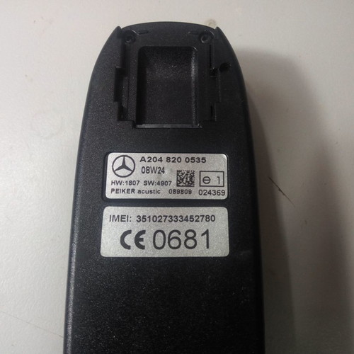 Radio CD Bluetooth Mercedes W211 2008-11 used