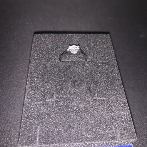 Swarovski jewelry set new, silver earrings necklace ring