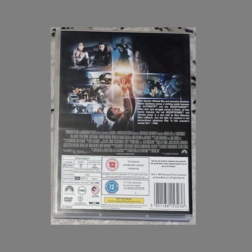 Transformers DVD 2007 like new