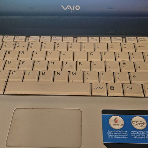 Sony Vaio laptop used with Windows 7 and Office 7