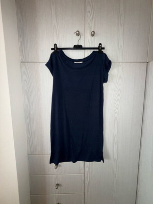 Women's navy blue dress used, basic and comfortable, size S
