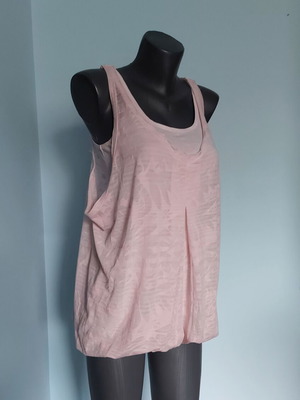 Διπλόστρωτη τουνίκ μεταχειρισμένη, ροζ, unisize, casual στυλ