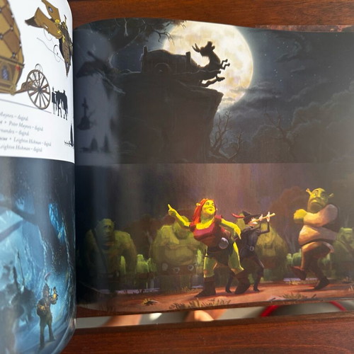 The Art of Shrek Forever After book like new