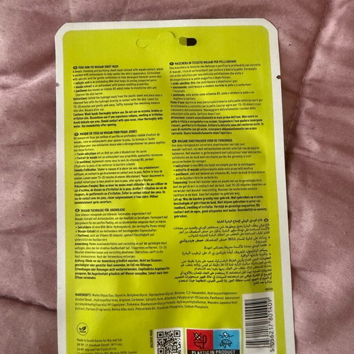 Nip+Fab Teen Skin Fix Wasabi Mask new