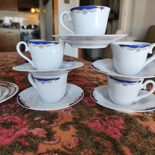 Tea and coffee cups new, set