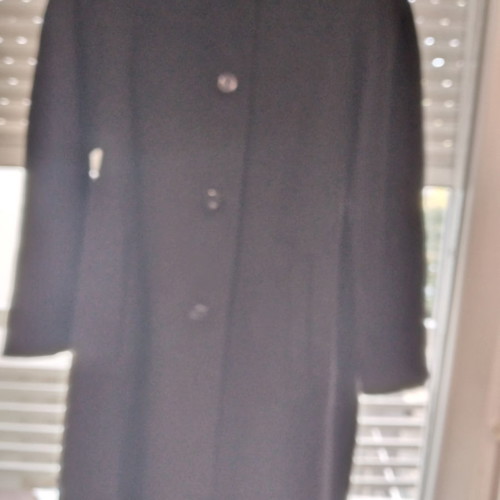 Women's coat used, size 36, black