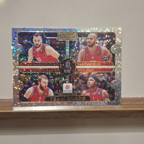 Armani Milano Team Quads Sparkle Panini Contenders EuroLeague 2025-26 like new