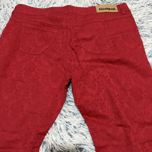 Desigual red jeans like new, size XS 34 6