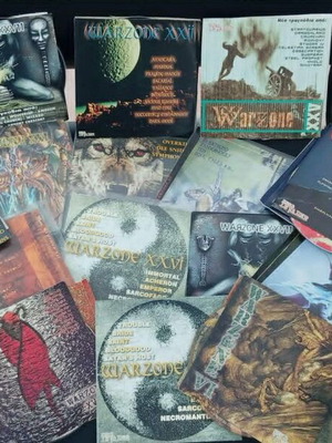 Warzone Metal CD collection used, 27 discs with unreleased tracks