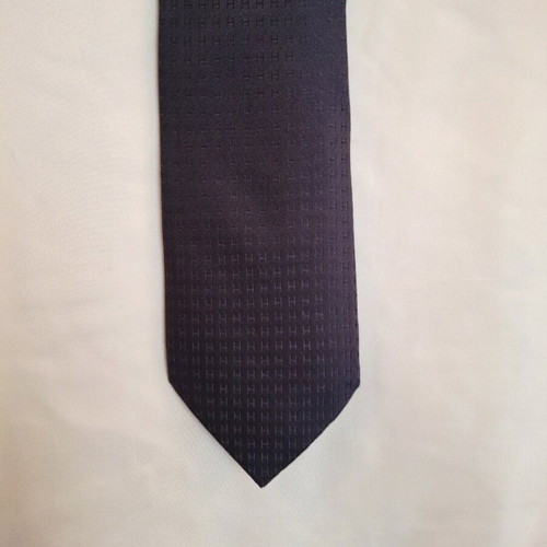 Hermès Paris silk tie like new, blue