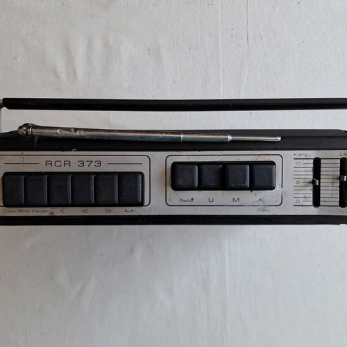 Saba RCR 373 radio cassette player used, for parts