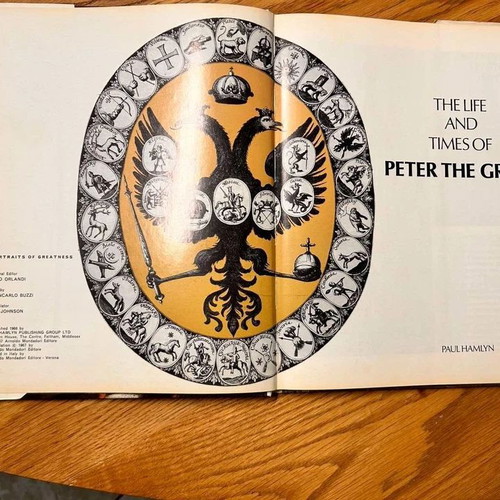 Lot of 4 books Peter the Great and Die Dresdner Galerie like new