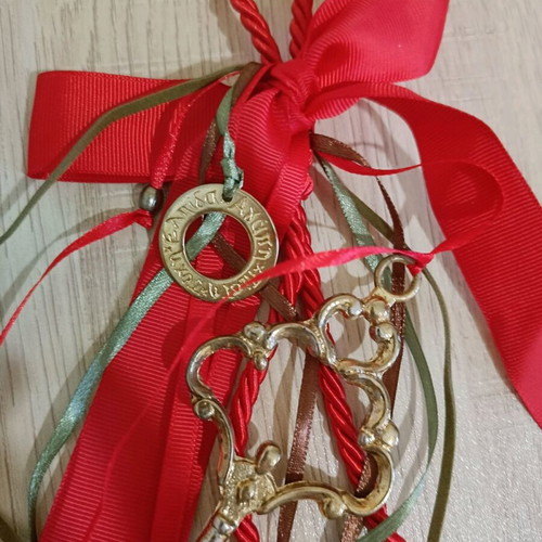 Christmas hanging charms new, set of 3 pieces
