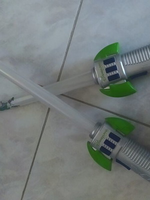 Disneyland Paris Buzz Lightyear Light-Up Toy Swords like new, set of 2