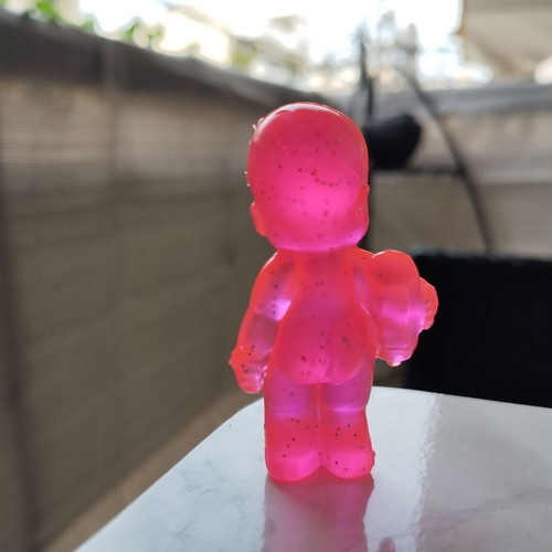 Gemellini baby figure used with glitter