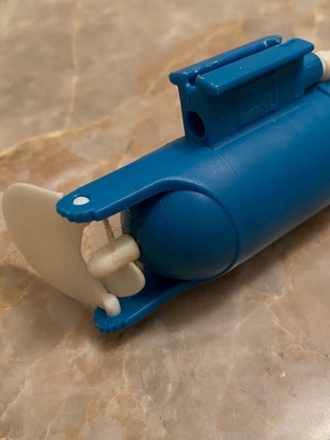 Playmobile propeller mechanism used