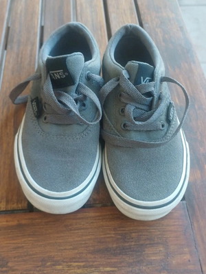 Vans Kids Shoes Size 27 Grey Like New