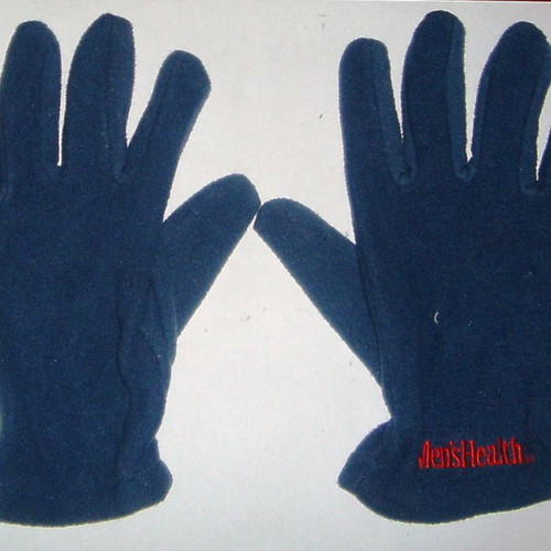 Collectible fleece gloves "Men's Health" new, sealed packaging