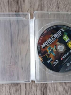 Minecraft PS3 game disc