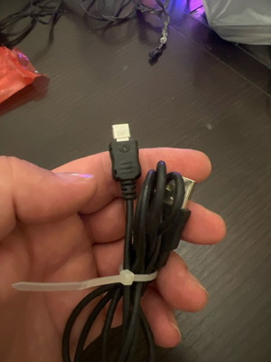 Καλώδιο φόρτισης και δεδομένων USB σε Micro-USB μεταχειρισμένο, μαύρο