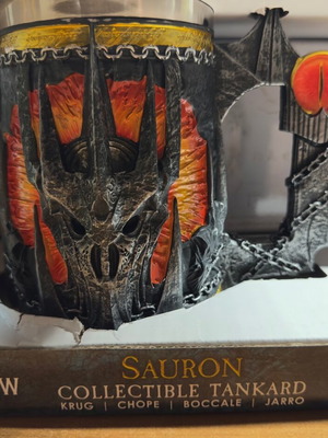 Nemesis Now Lord of the Rings Tankard Sauron, καινούργιο, χειροποίητο ρητίνης