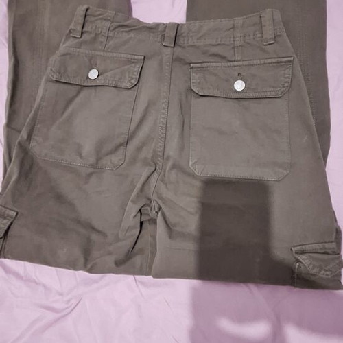 Pull & Bear cargo pants pack of 2, like new, beige and green, XS