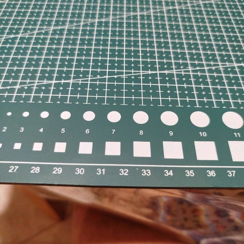 Professional green construction base new, size A3