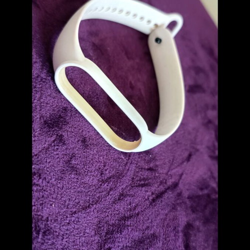Xiaomi Mi Smart Band 5 and 6 strap used, ivory/olive/yellow/black