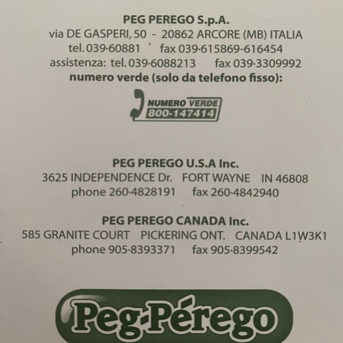 Corral Bearcat Peg-Perego electric quad like new