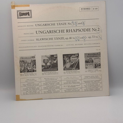 Philharmonisches Staatsorchester Hamburg vinyl record used